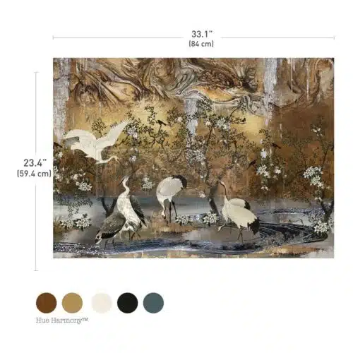 Graceful Wings - Papier Découpage Fibre A1 Redesign with Prima – Image 2