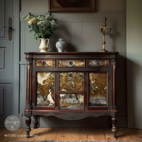 Graceful Wings - Papier Découpage Fibre A1 Redesign with Prima – Image 3