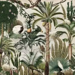 Jungle Bloom - Papier Découpage Fibre A1 Redesign with Prima