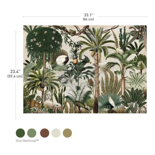 Jungle Bloom - Papier Découpage Fibre A1 Redesign with Prima – Image 2