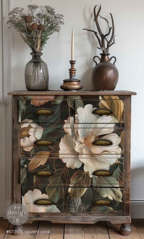Opulent Petal - Papier Découpage Fibre A1 Redesign with Prima – Image 3