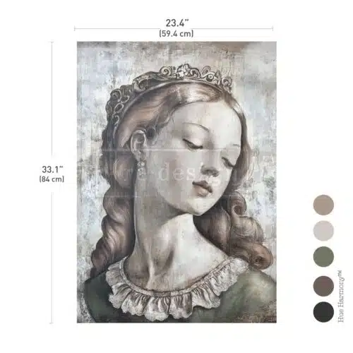Royal Glow - Papier Découpage Fibre A1 Redesign with Prima – Image 2