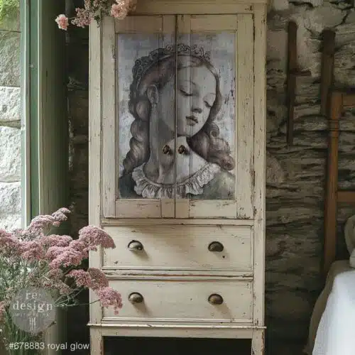 Royal Glow - Papier Découpage Fibre A1 Redesign with Prima – Image 3