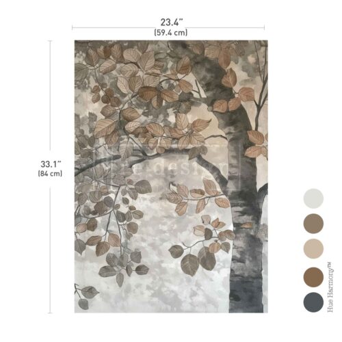 Rustic Reverie - Papier Découpage Fibre A1 Redesign with Prima – Image 2