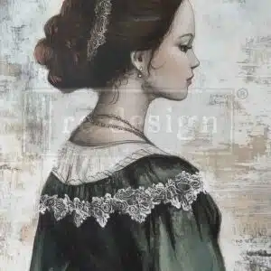 Starlight Princess - Papier Découpage Fibre A1 Redesign with Prima