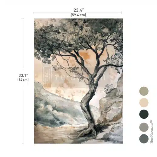 Timeless Timber - Papier Découpage Fibre A1 Redesign with Prima – Image 2