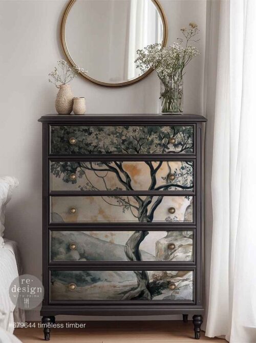 Timeless Timber - Papier Découpage Fibre A1 Redesign with Prima – Image 3