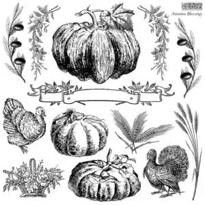 Autumn Blessings – Tampon IOD