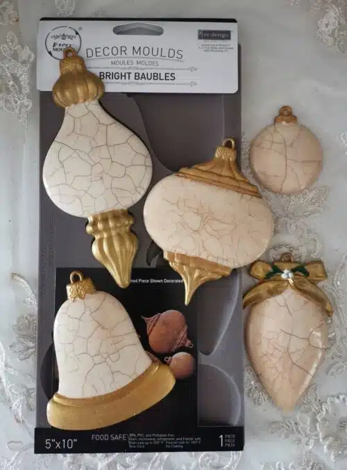 Bright Baubles - Moule silicone Redesign with Prima - 12,70 x 25,40 cm – Image 3