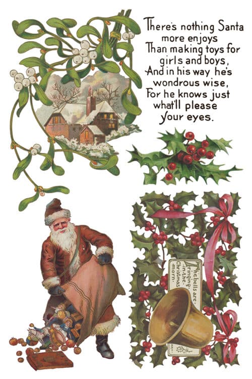 Christmas Joy - Transfert IOD - 20,32 x 30,48 cm – Image 9