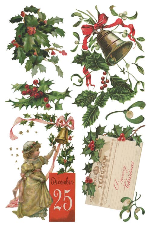 Christmas Joy - Transfert IOD - 20,32 x 30,48 cm – Image 4