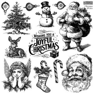 Christmas Wishes – Tampon IOD