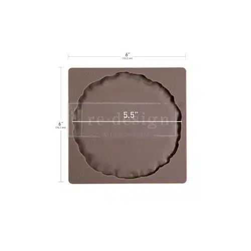 Contours Of Grace - Moule silicone Redesign with Prima  - 15,24 x 15,24 cm – Image 2