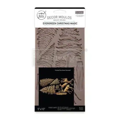 Evergreen Christmas Magic - Moule silicone Redesign with Prima - 12,70 x 25,40 cm – Image 6