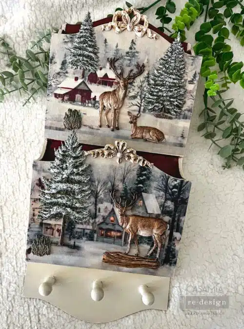 Evergreen Christmas Magic - Moule silicone Redesign with Prima - 12,70 x 25,40 cm – Image 4