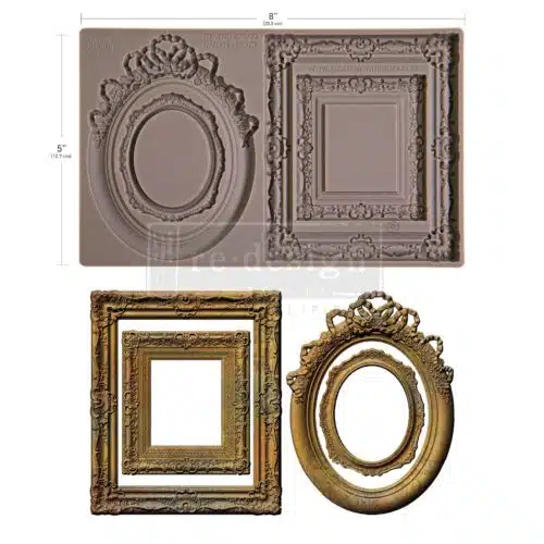 Ornate Legacy - Moule silicone Redesign with Prima  - 12,70 x 20,32 cm