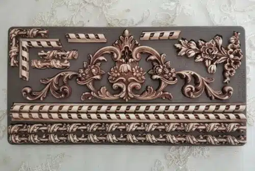 Regal Flourish - Moule silicone Redesign with Prima - 12,70 x 25,40 cm – Image 2
