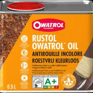 RUSTOL-OWATROL® : Antirouille incolore