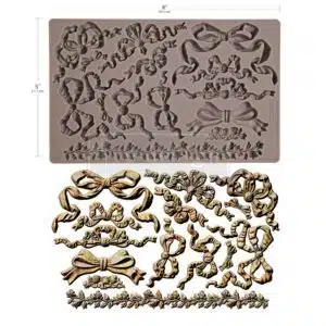 Timeless Ties - Moule silicone Redesign with Prima - 12,70 x 20,32 cm