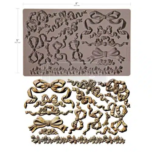 Timeless Ties - Moule silicone Redesign with Prima - 12,70 x 20,32 cm