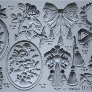 Victoriana Moule silicone IOD - 15,24 x 25,40 cm