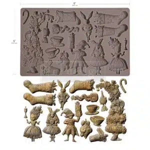 Whimsical Holiday Dreams - Moule silicone Redesign with Prima  - 12,70 x 20,32 cm