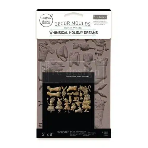 Whimsical Holiday Dreams - Moule silicone Redesign with Prima  - 12,70 x 20,32 cm – Image 4