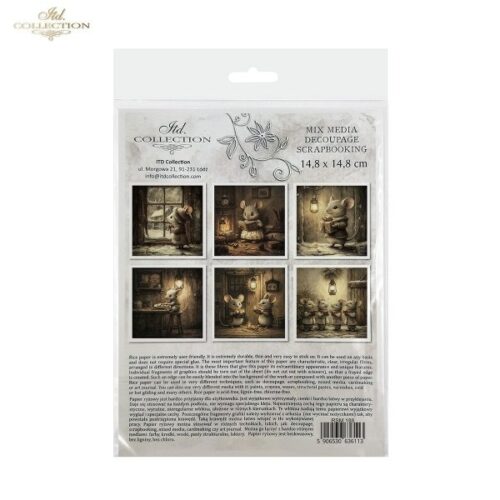 RSM188 - set de 6 papier de riz – Image 2