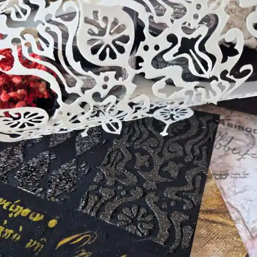 Decadent Walls - Set de Pochoirs Finnabair With Prima 15×23cm - Edition Limitée – Image 6
