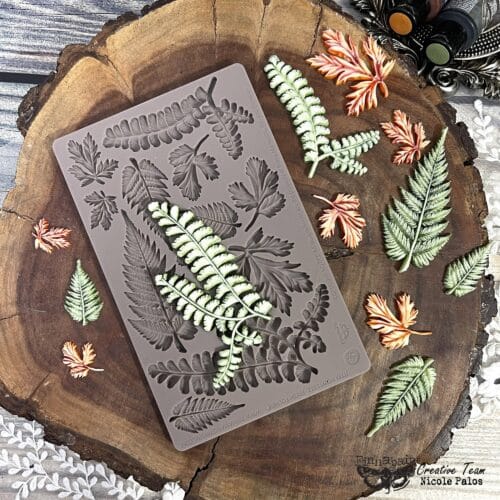 Fresh Foliage - Moule silicone Finnabair with Prima - 12,70x20,32cm – Image 3