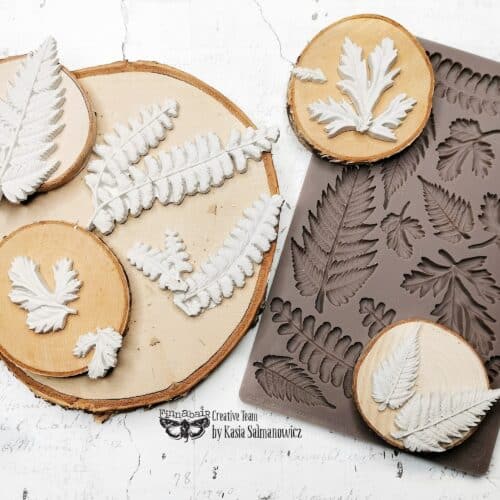Fresh Foliage - Moule silicone Finnabair with Prima - 12,70x20,32cm – Image 4