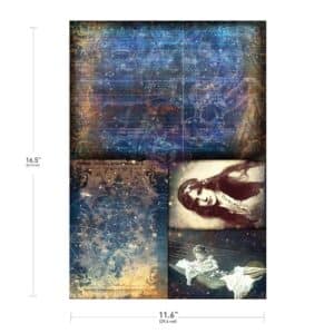 Nightdreaming – Papier Découpage Fibre A3 Finnabair with Prima