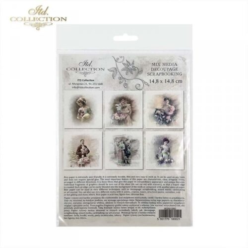 RSM080 - set de 6 papier de riz – Image 2