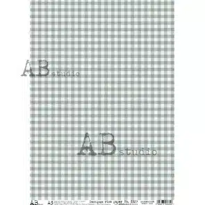 ID-3329 - Papier de riz A3