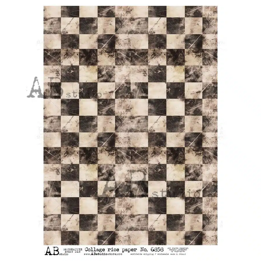 ID-6858 - Papier de riz A4