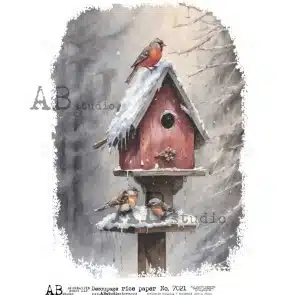 ID-7021 - Papier de riz A4