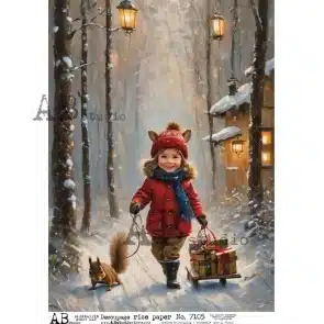 ID-7105 - Papier de riz A4