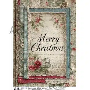 ID-7119 - Papier de riz A4