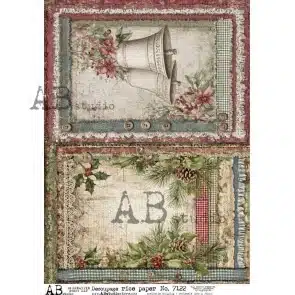 ID-7122 - Papier de riz A4