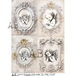ID-7166 - Papier de riz A4