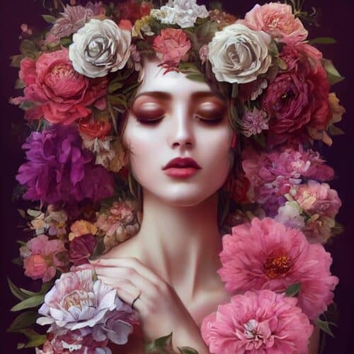Baroque Flowers MINT by Michelle – Image 10