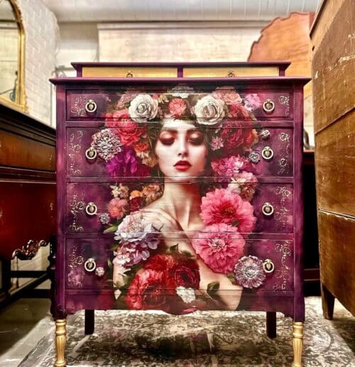Baroque Flowers MINT by Michelle – Image 9
