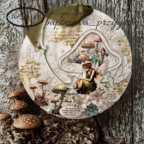 Support Champignon avec Lune HDF A/SF/KZG1 – Image 4