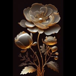 Golden Bloom 2 MINT by Michelle