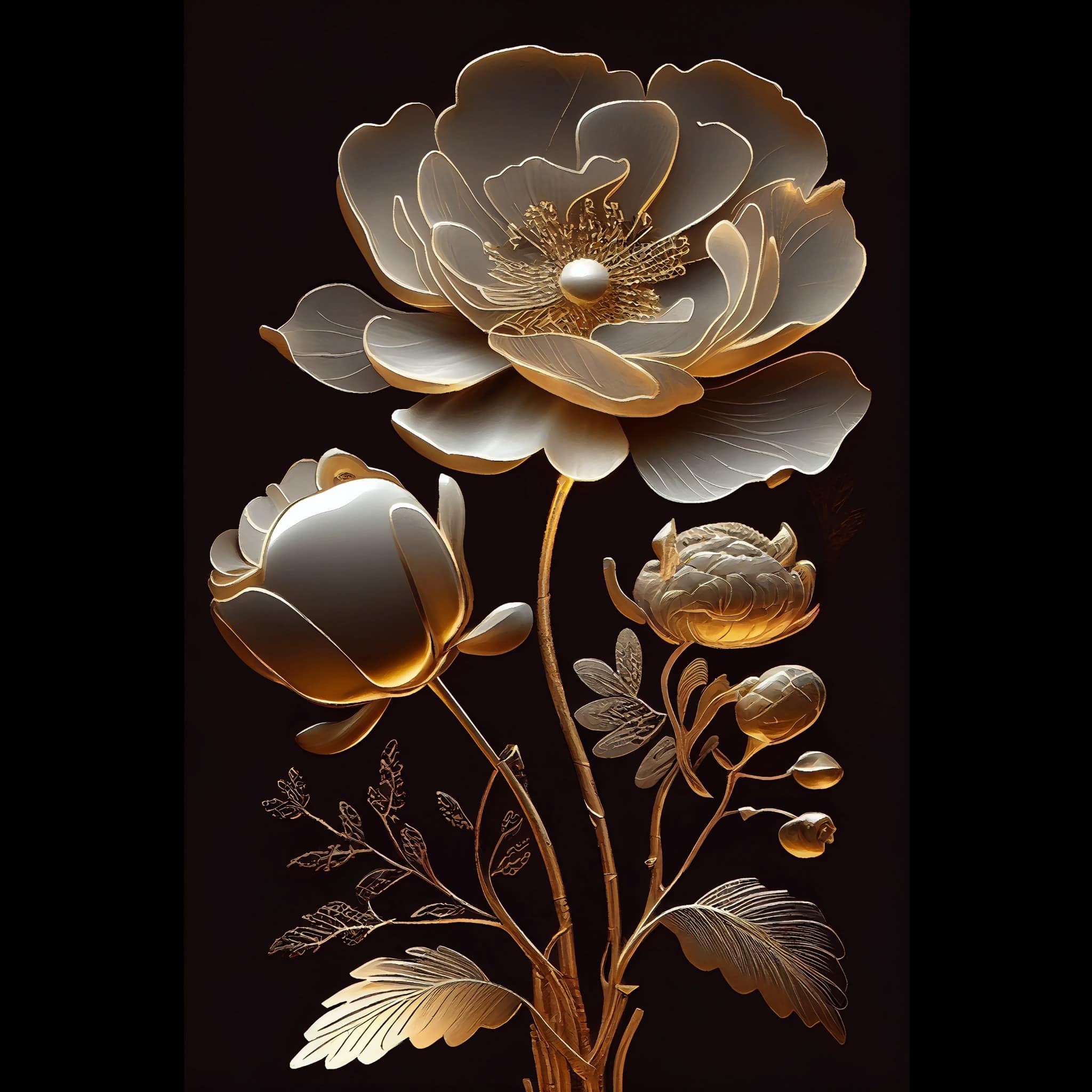 Golden Bloom 2 MINT by Michelle