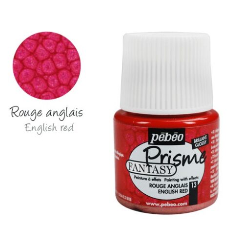Peinture Fantasy Prisme Pébéo - Rouge Anglais 13 – Image 2