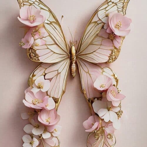 Pink Butterfly MINT by Michelle - Papier Découpage – Image 5