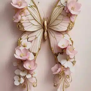 Pink Butterfly MINT by Michelle - Papier Découpage
