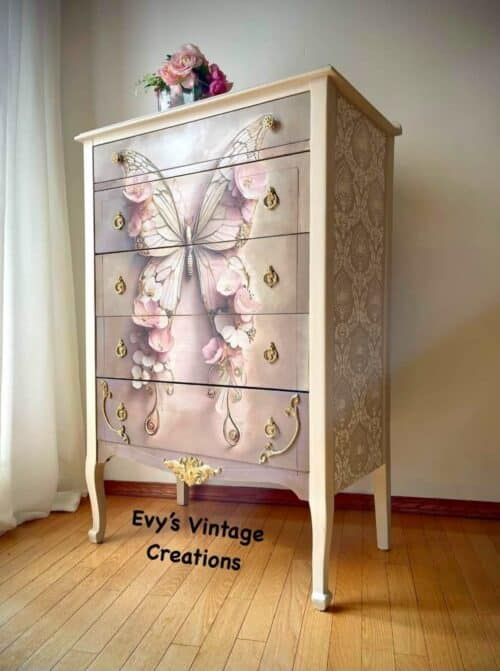 Pink Butterfly MINT by Michelle - Papier Découpage – Image 3