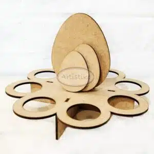 Support Présentoir à Oeufs HDF A/3D/020